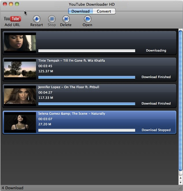free youtube downloader hd for osx 10.5